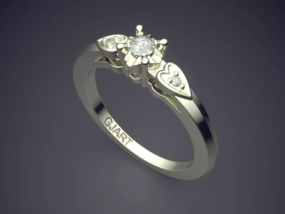 Ring Gjart A-203 3D print model_1