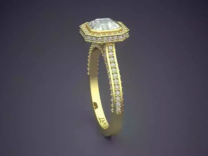Luxurious Ring With Diamonds Gjart A-21