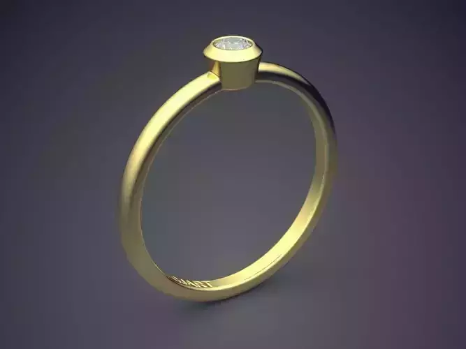 Ring With Diamond Gjart A-198