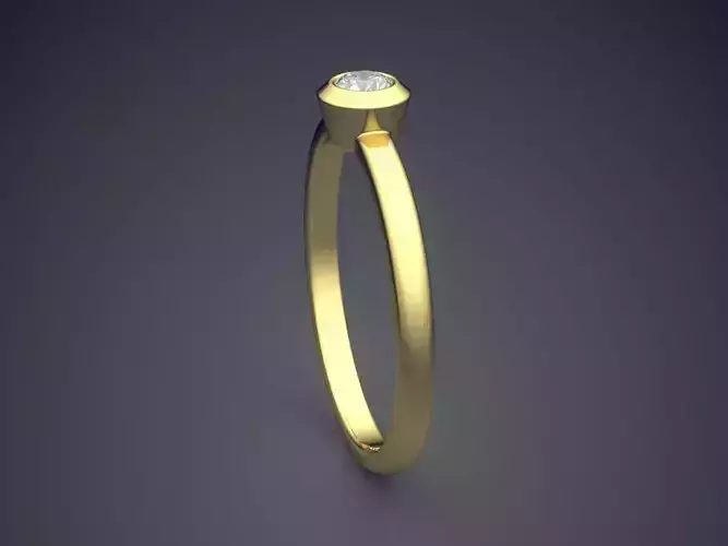 Ring With Diamond Gjart A-197