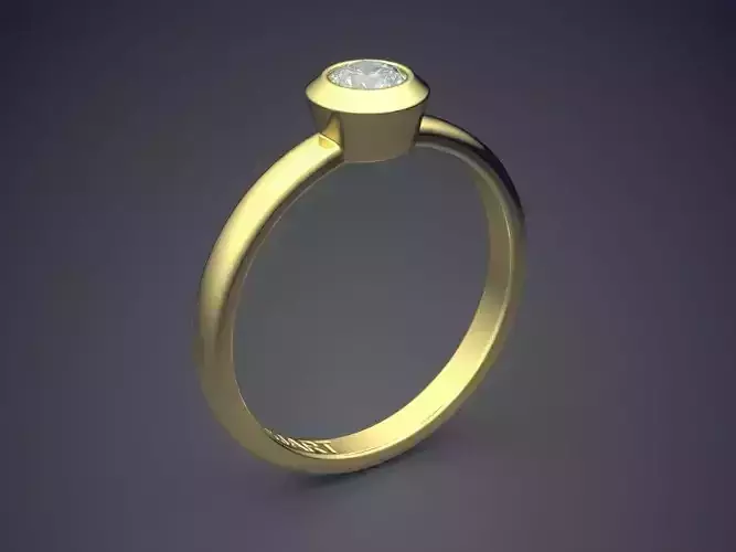 Ring With Diamond Gjart A-195