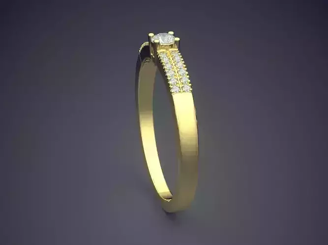Ring With Diamonds Gjart A-189