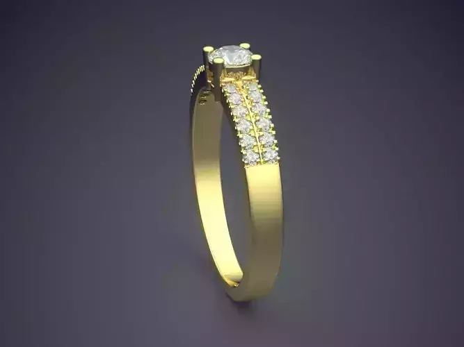 Ring With Diamonds Gjart A-188