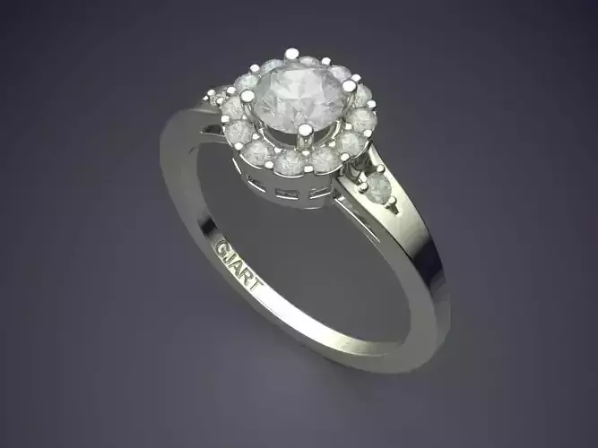 Ring With Diamonds Gjart A-181