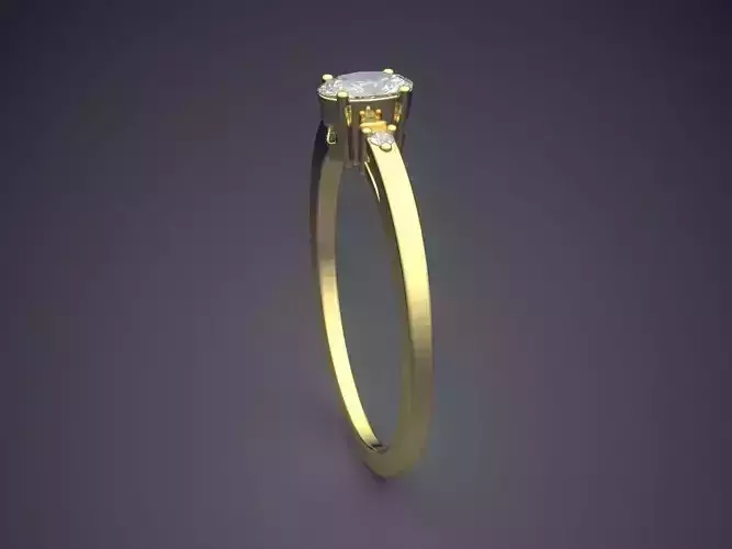 Ring With Diamond Gjart A-179
