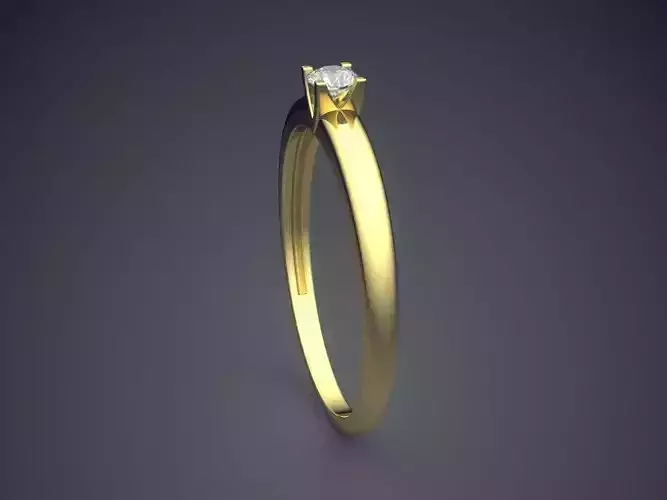 Ring With Diamond Gjart A-167