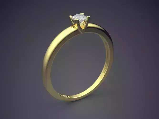 Ring With Diamond Gjart A-166