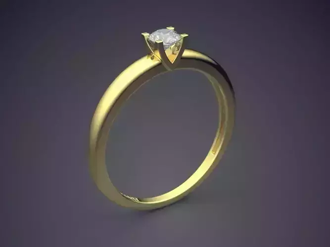 Ring With Diamond Gjart A-165