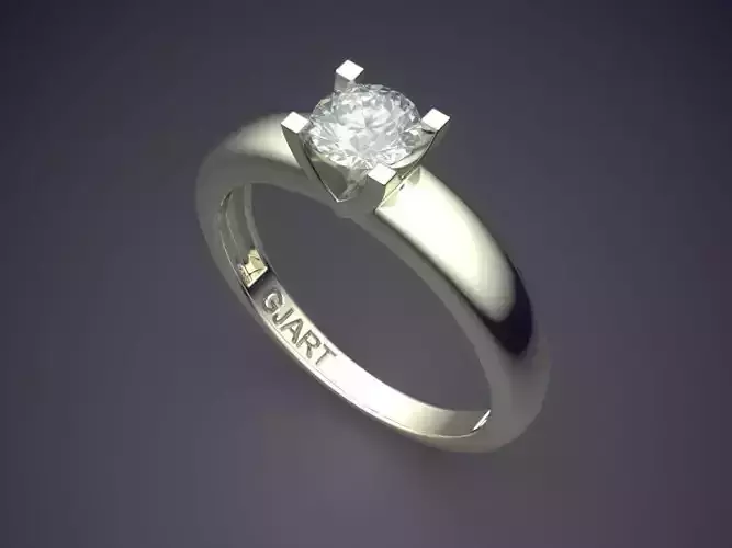 Ring With Diamonds Gjart A-162