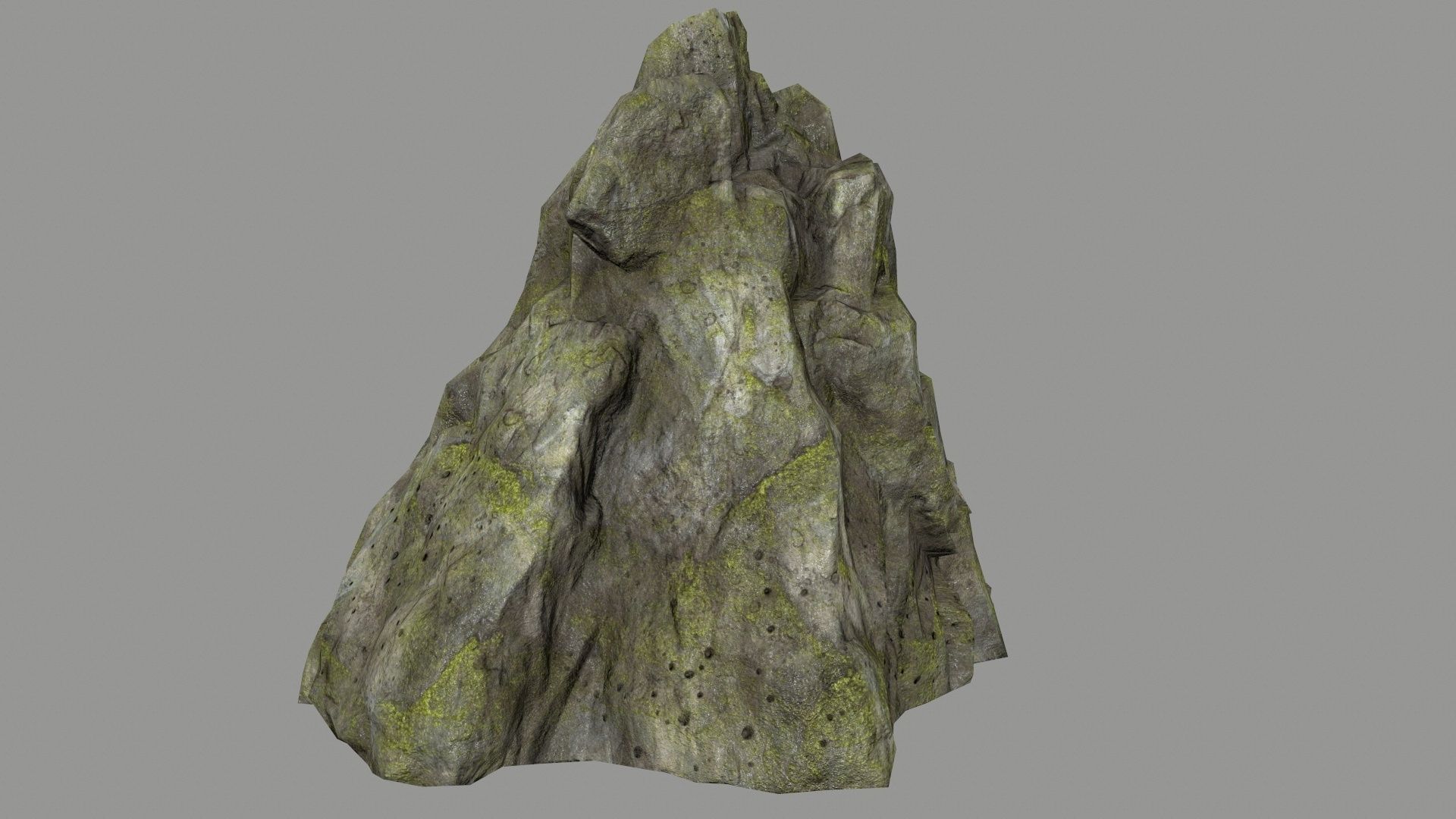 rocks set rock arch Low-poly 3D model_14