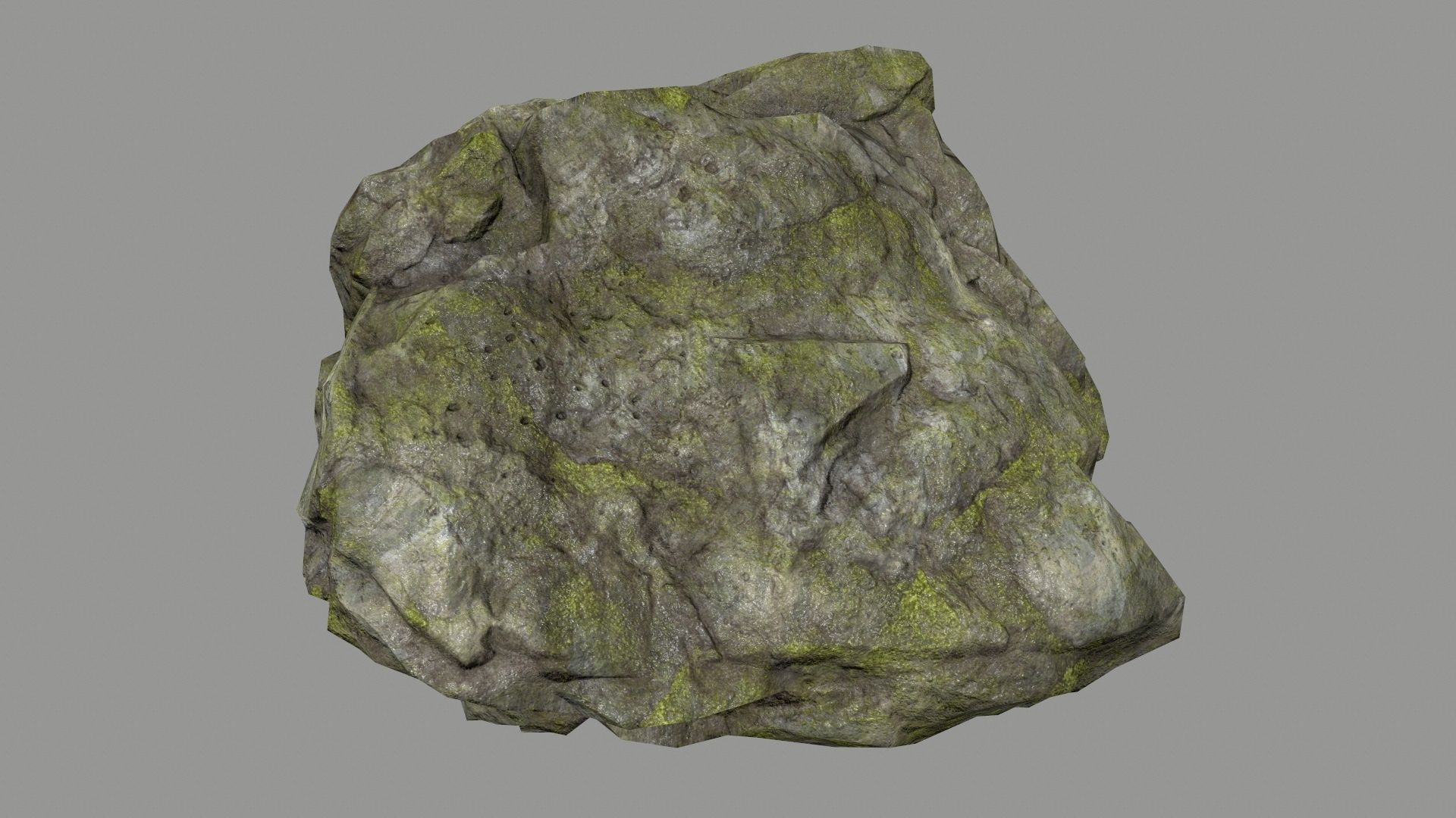 rocks set rock arch Low-poly 3D model_15