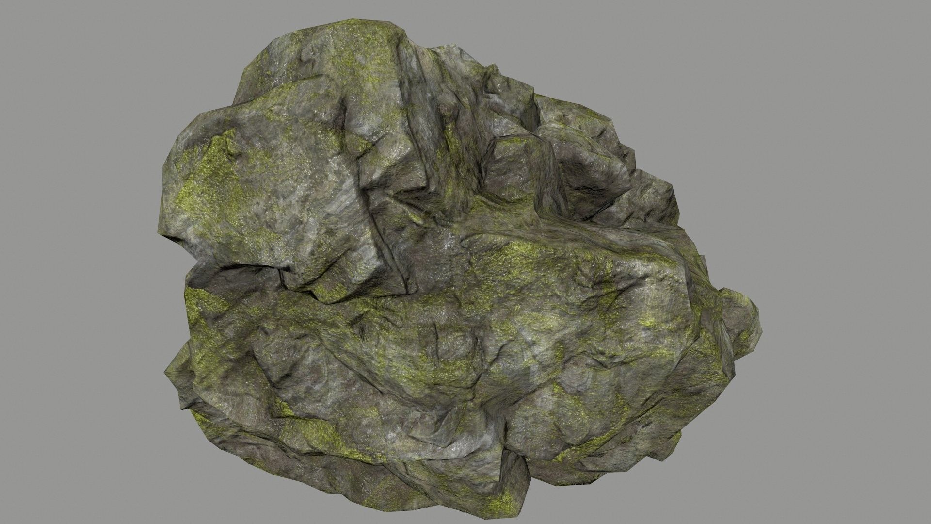 rocks set rock arch Low-poly 3D model_10