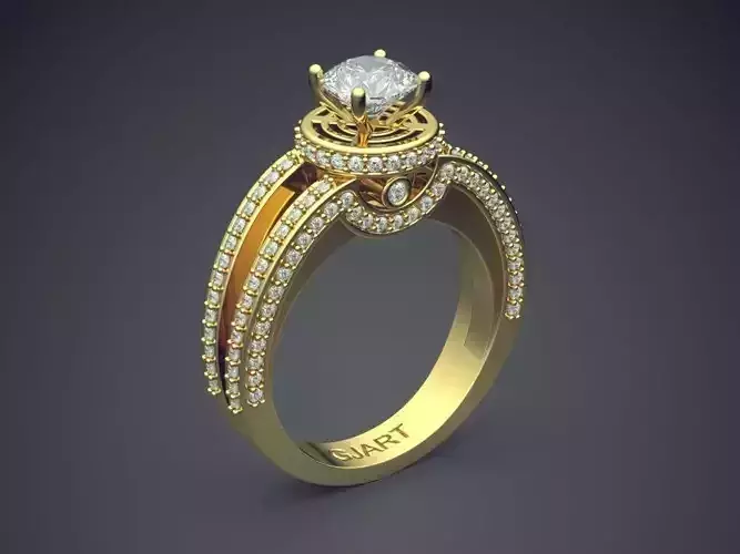 Ring With Diamonds Gjart A-14