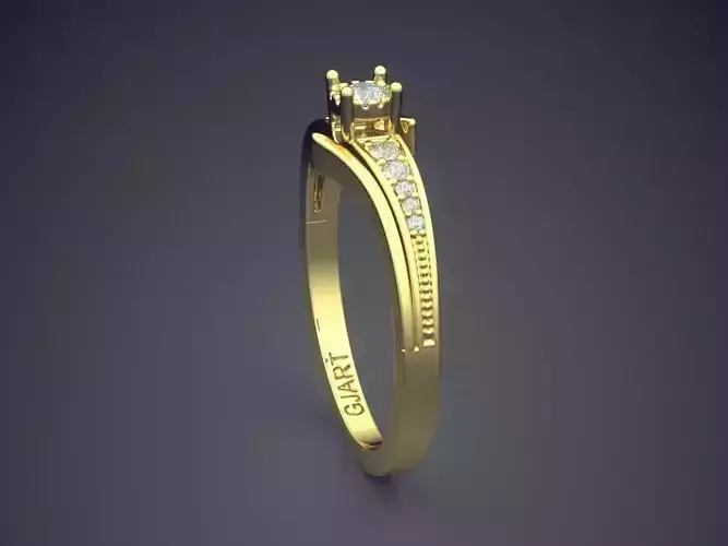 Ring With Diamonds A-121