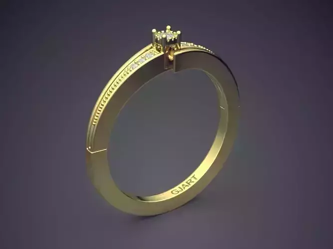 Ring With Diamonds A-120