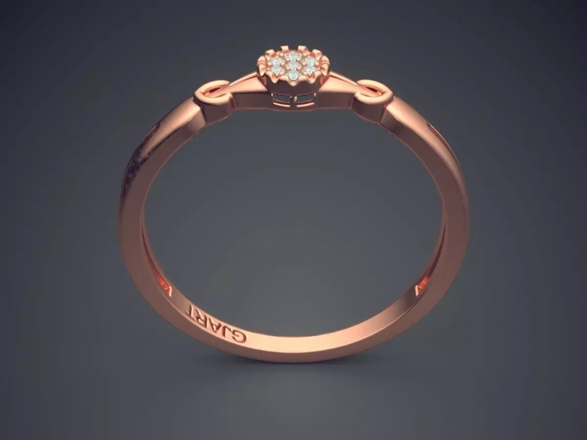 Ring A-118 3D print model_2