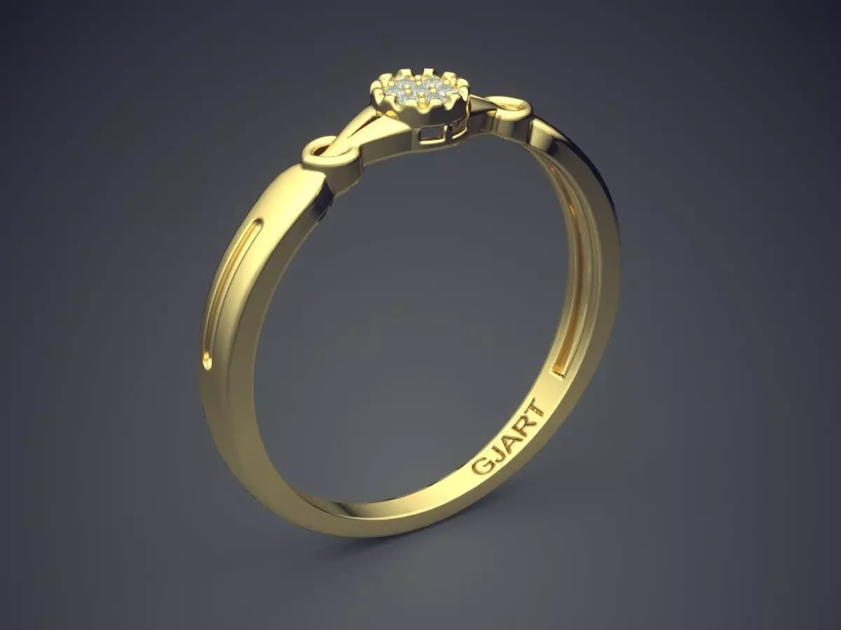 Ring A-118 3D print model_0