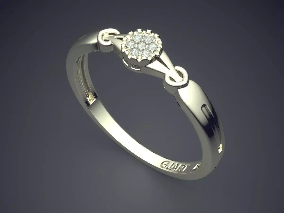 Ring A-118 3D print model_1