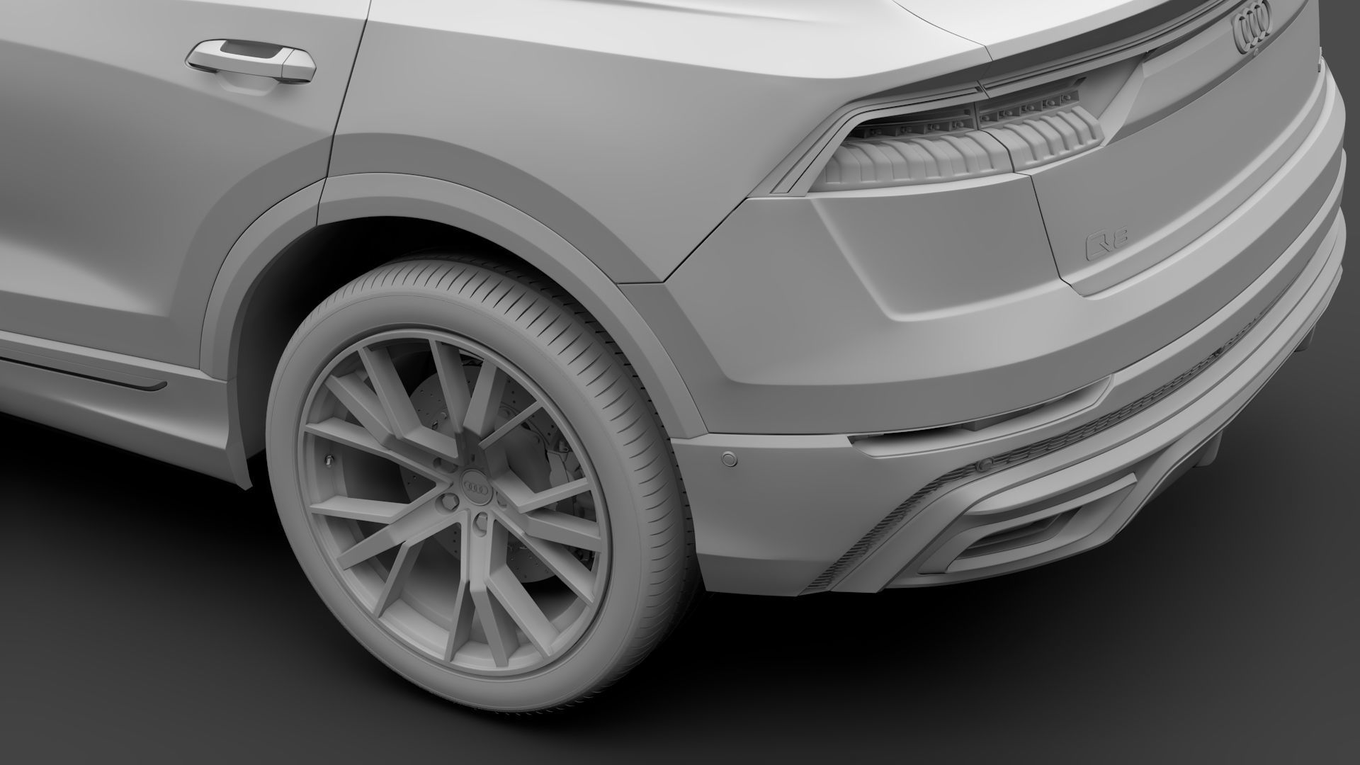 Audi Q8 55 TFSI quattro S line 2020 3D model_14