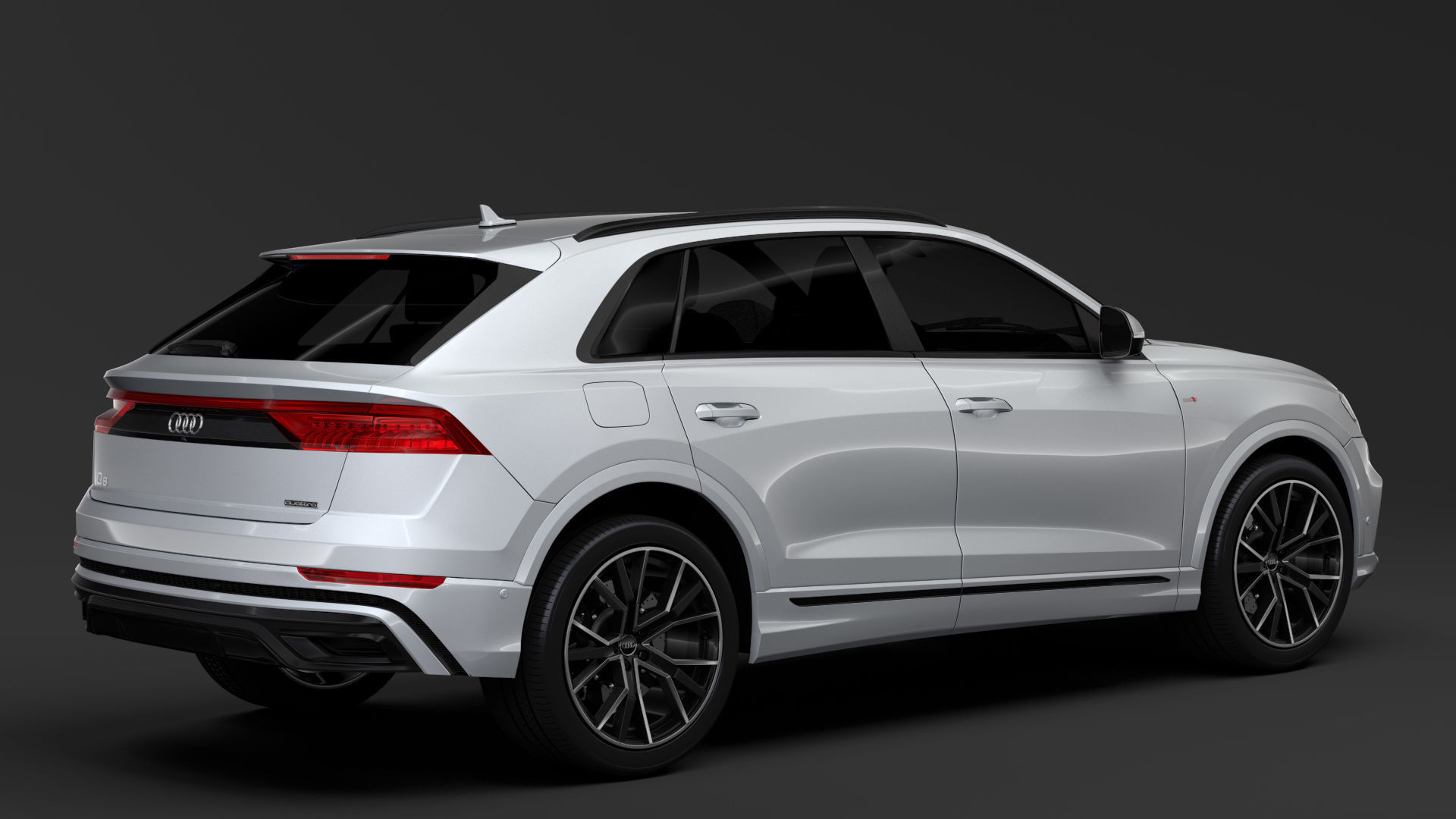 Audi Q8 55 TFSI quattro S line 2020 3D model_5