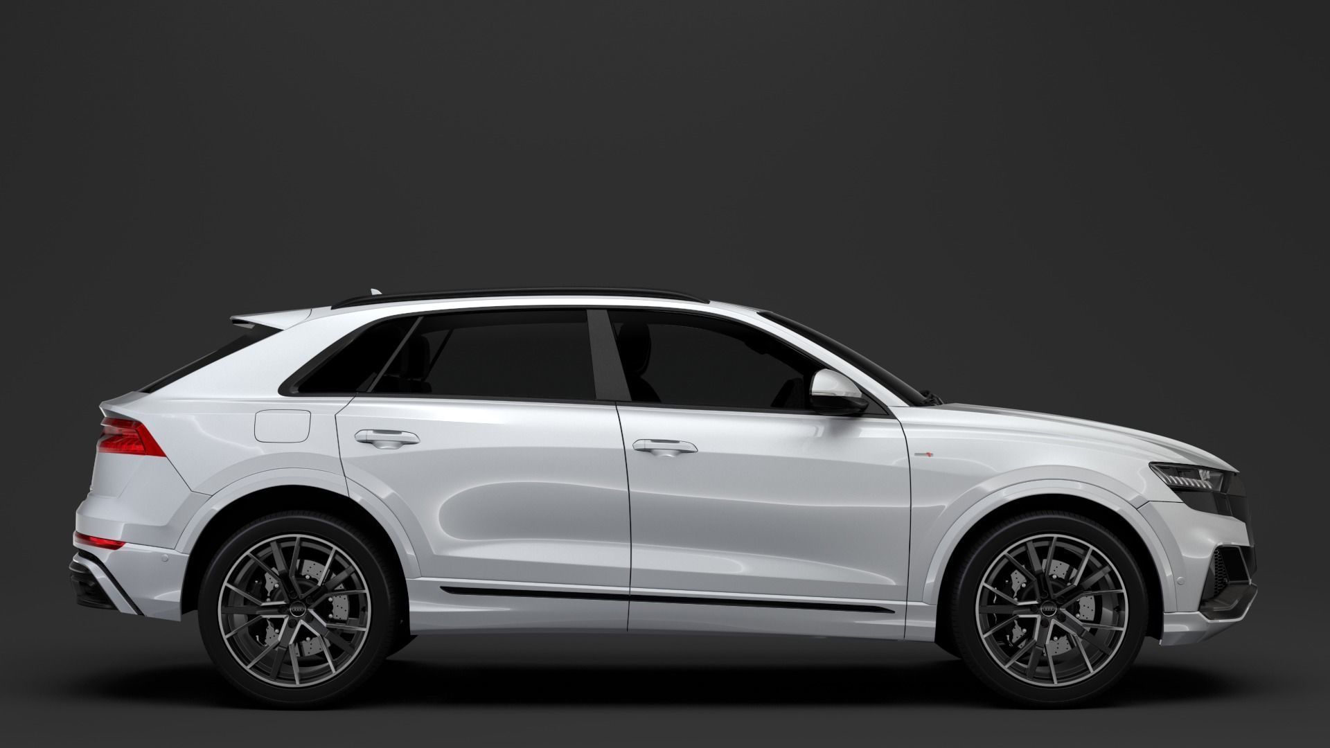 Audi Q8 55 TFSI quattro S line 2020 3D model_3