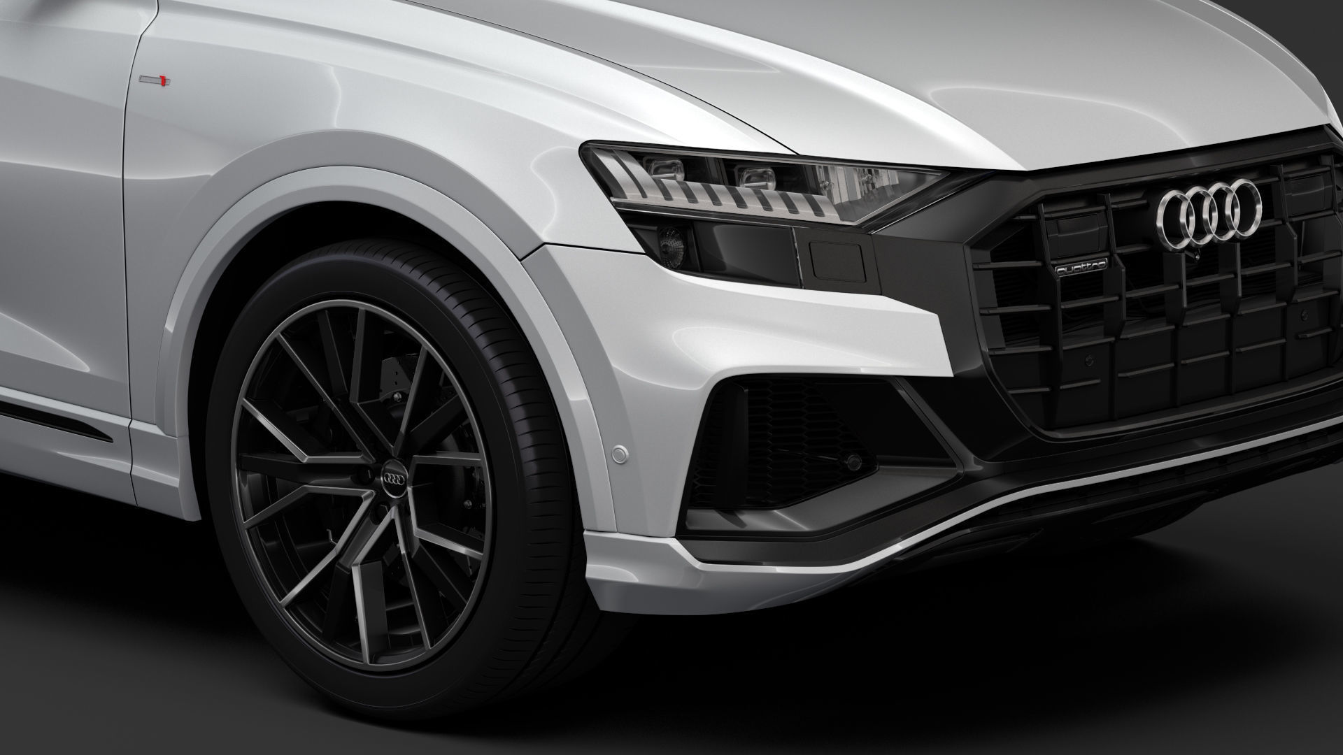 Audi Q8 55 TFSI quattro S line 2020 3D model_8