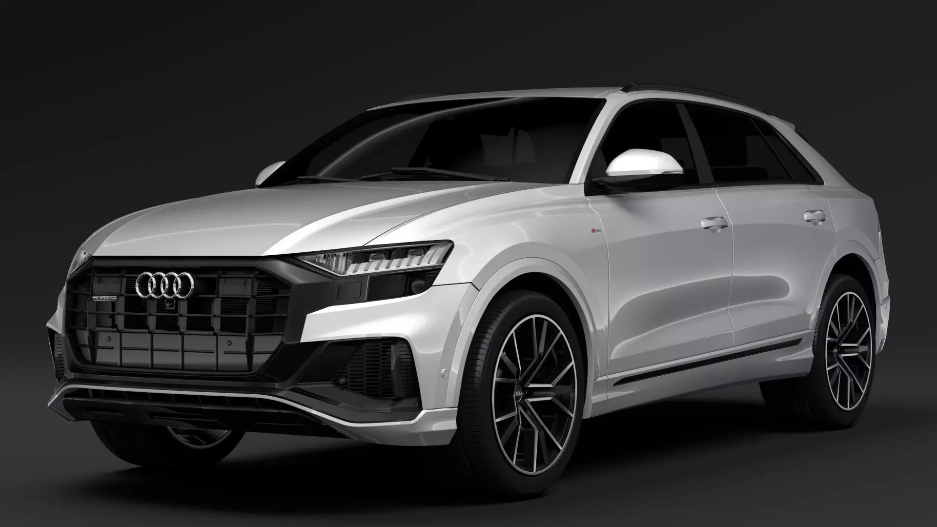 Audi Q8 55 TFSI quattro S line 2020 3D model_0