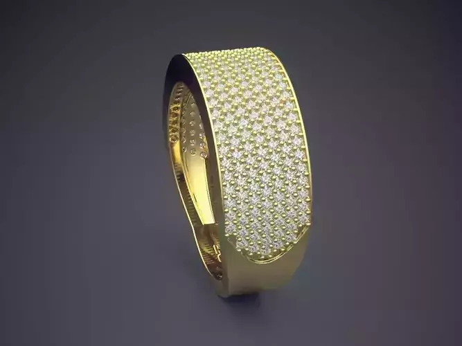 Ring With Small Diamonds A-112
