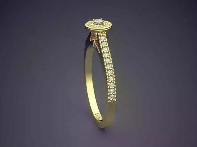 Ring With Diamonds A-05