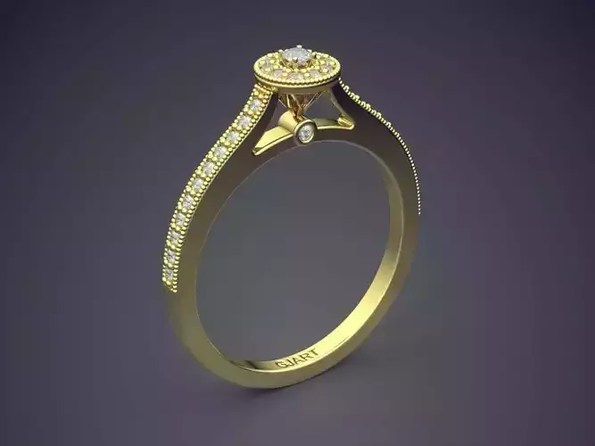 Ring With Diamonds A-05