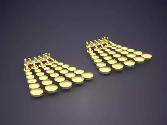 Earrings 7-er 3D print model