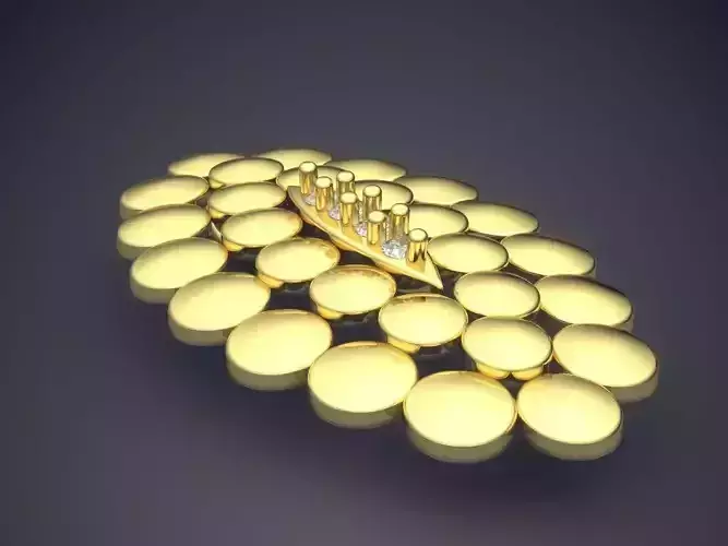 Pendant 6P 3D print model