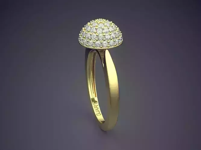 Engagement Ring With Diamonds 107