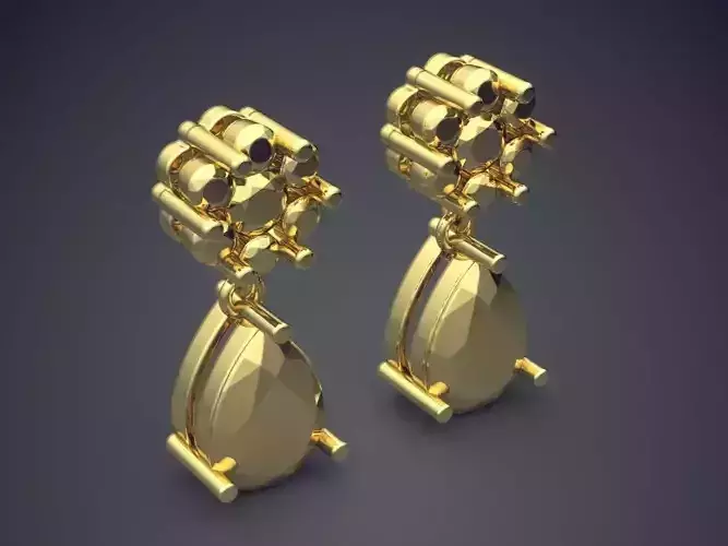 Earrings 08 3D print model