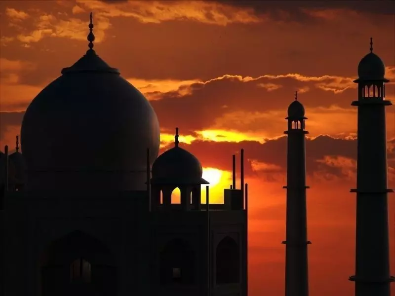 Taj Mahal Free 3D model_0