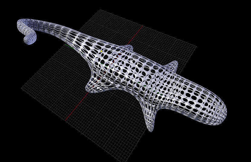 Decorative Art Piece  3D model_3