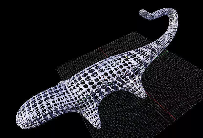 Decorative Art Piece  3D model_0