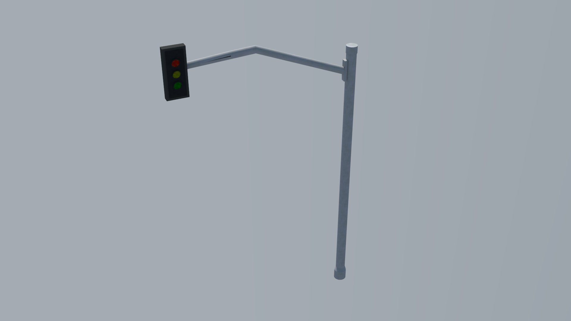 Road Pack Low-poly 3D model_11