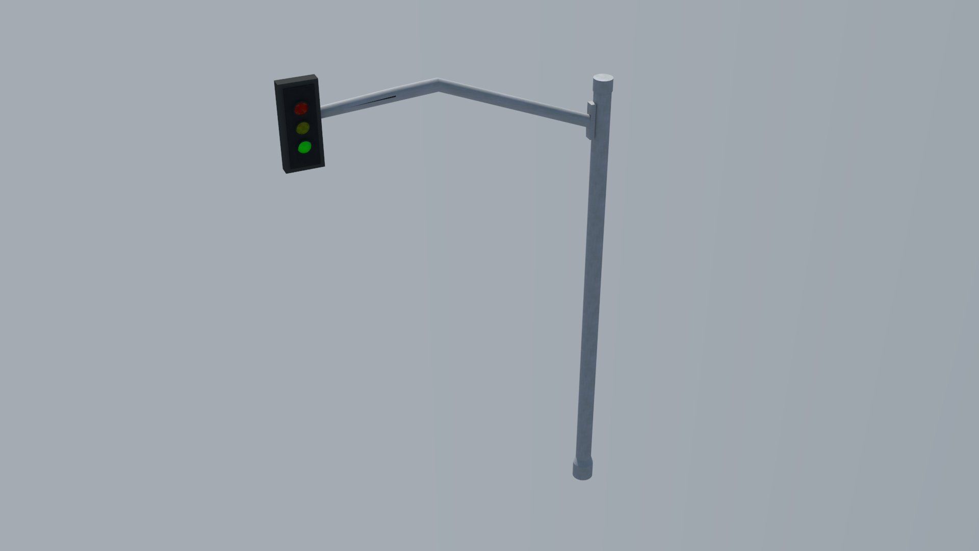 Road Pack Low-poly 3D model_12