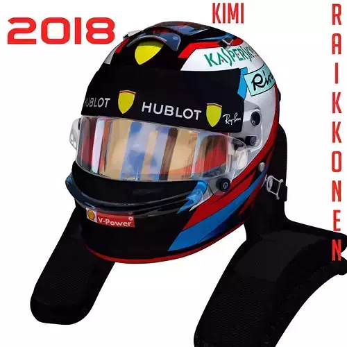 Raikkonen helmet 2018