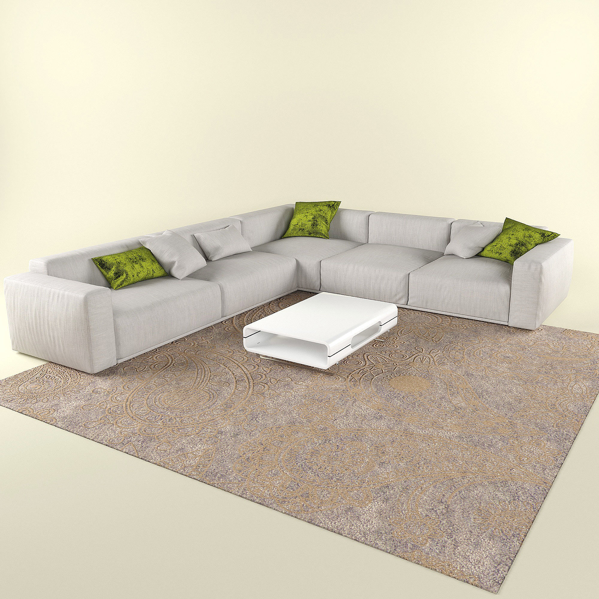 Sofa Bolton 3D model CGTrader
