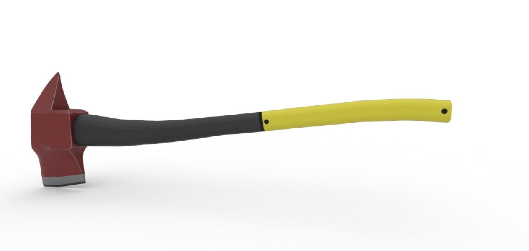 Axe PBR Low-poly 3D model_1