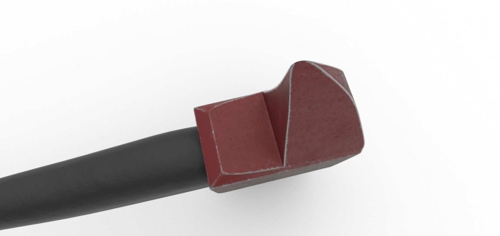 Axe PBR Low-poly 3D model_7