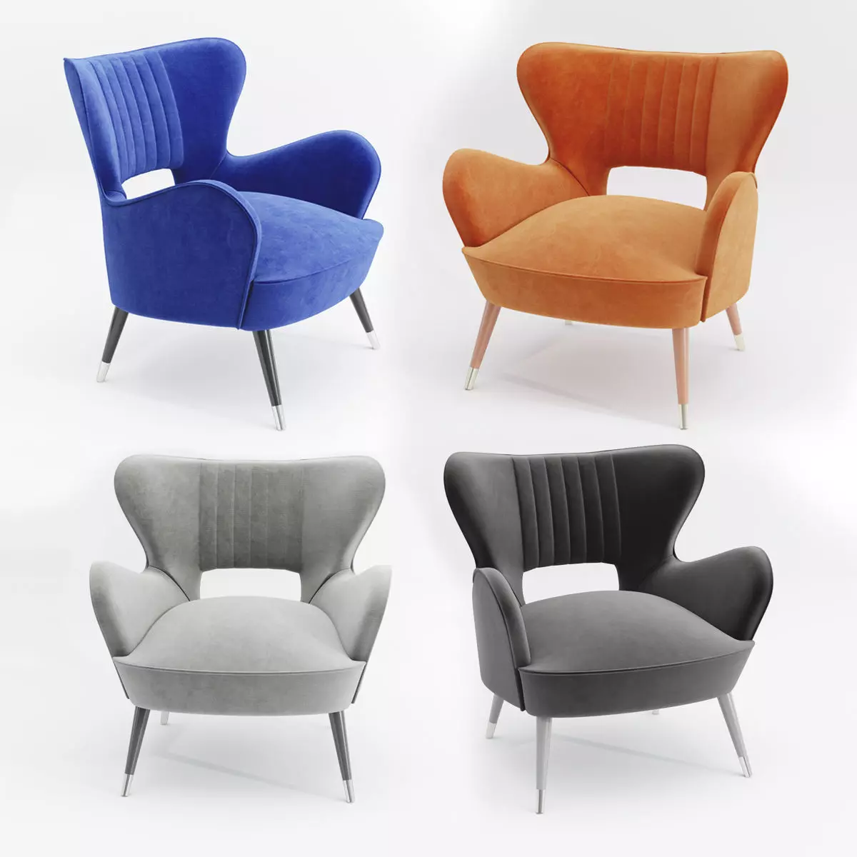 Babe Armchair by Munna 3D model
