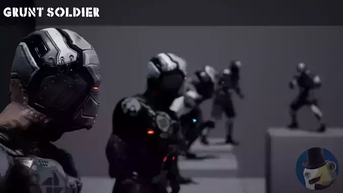 Grunt Soldier for Unreal Engine 4