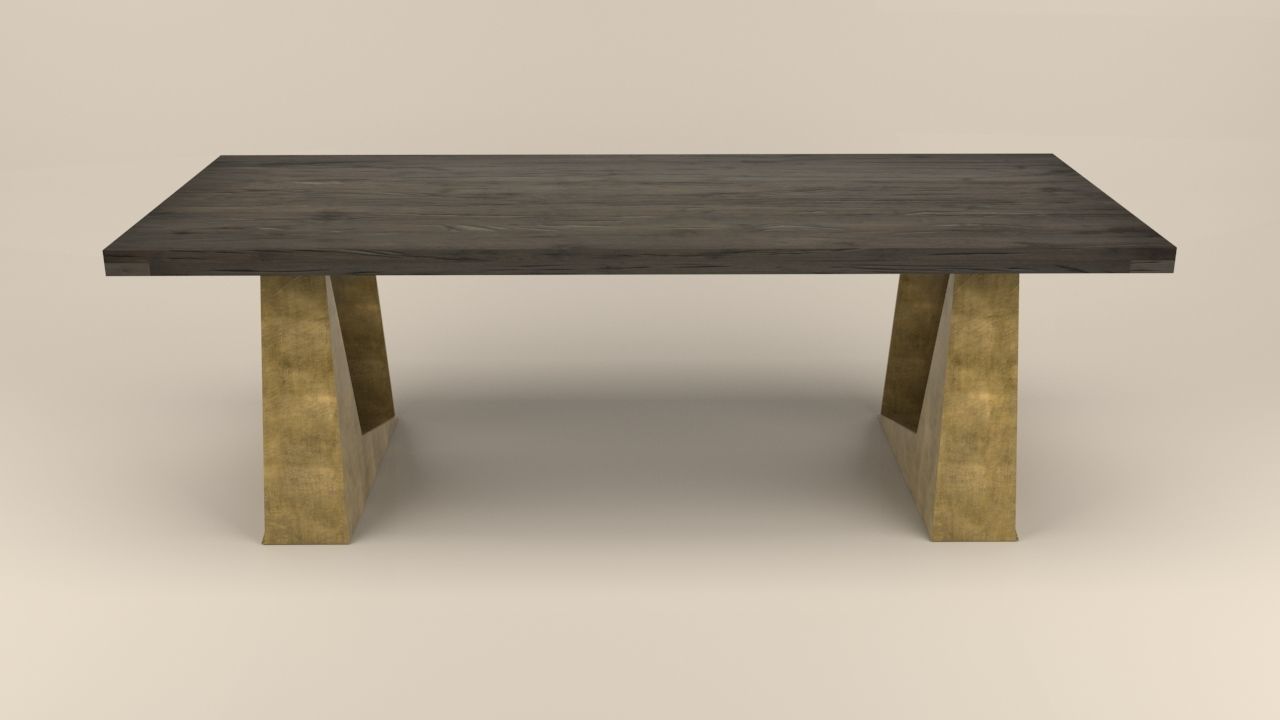 Felix table Low-poly 3D model_3
