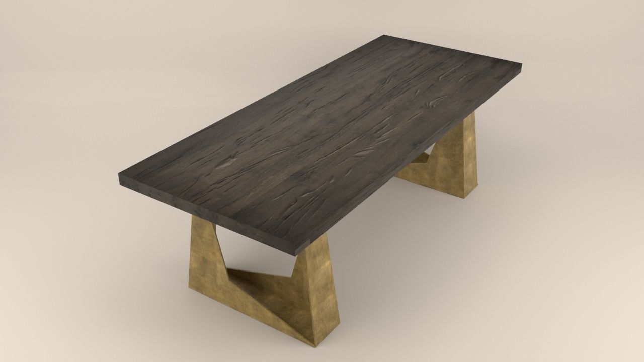 Felix table Low-poly 3D model_8