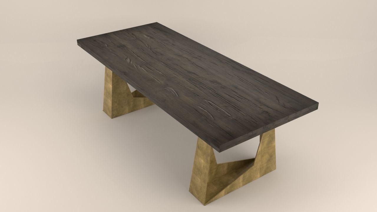 Felix table Low-poly 3D model_5