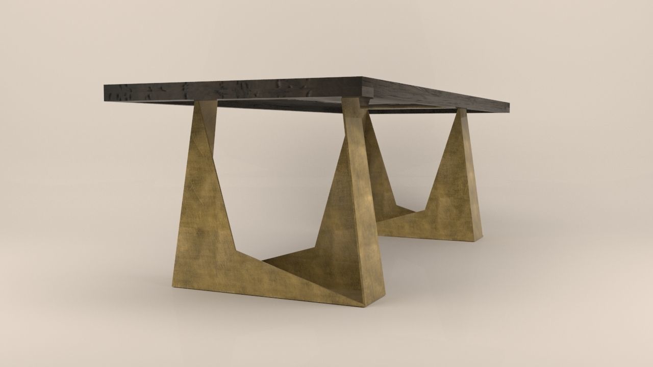 Felix table Low-poly 3D model_9