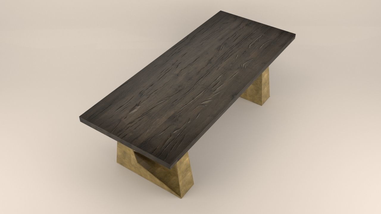 Felix table Low-poly 3D model_7